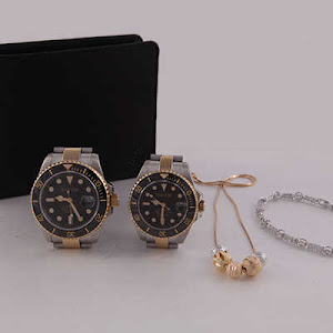 Jam Tangan Couple Forsta Momento Dual Tone