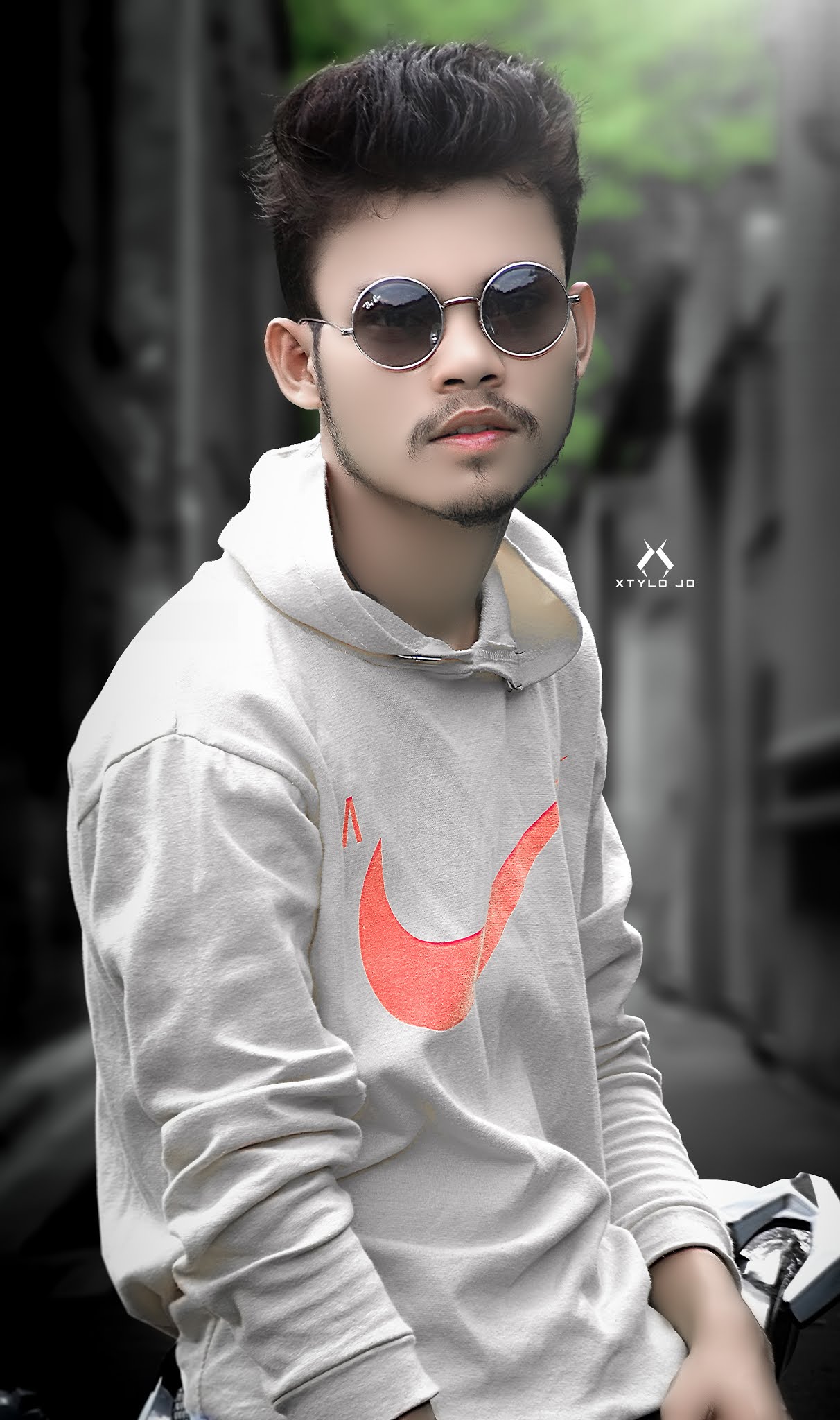 How to background blur photo in