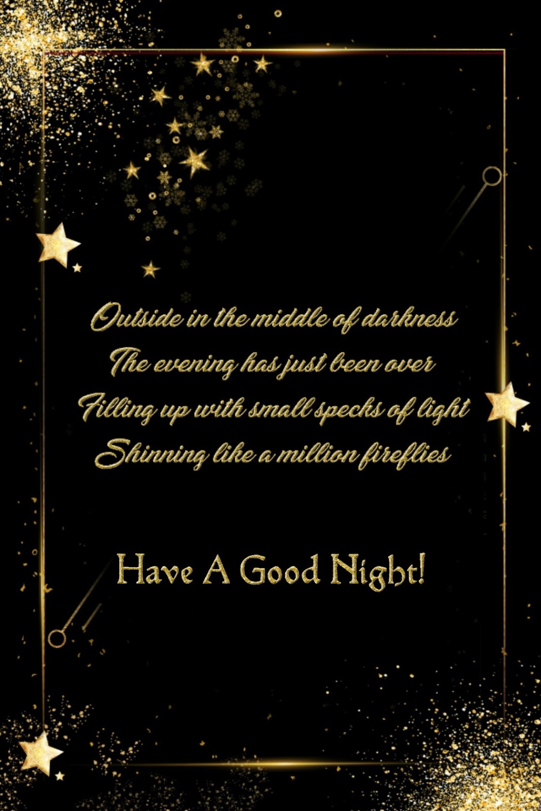 Lift Your Spirits Up Good Night Greetings