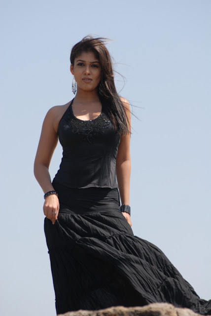 Nayanthara Actress Cute Photos Black Dress