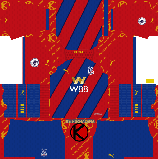 Crystal Palace FC 2019-2020 Dream League Soccer Kits & Logo