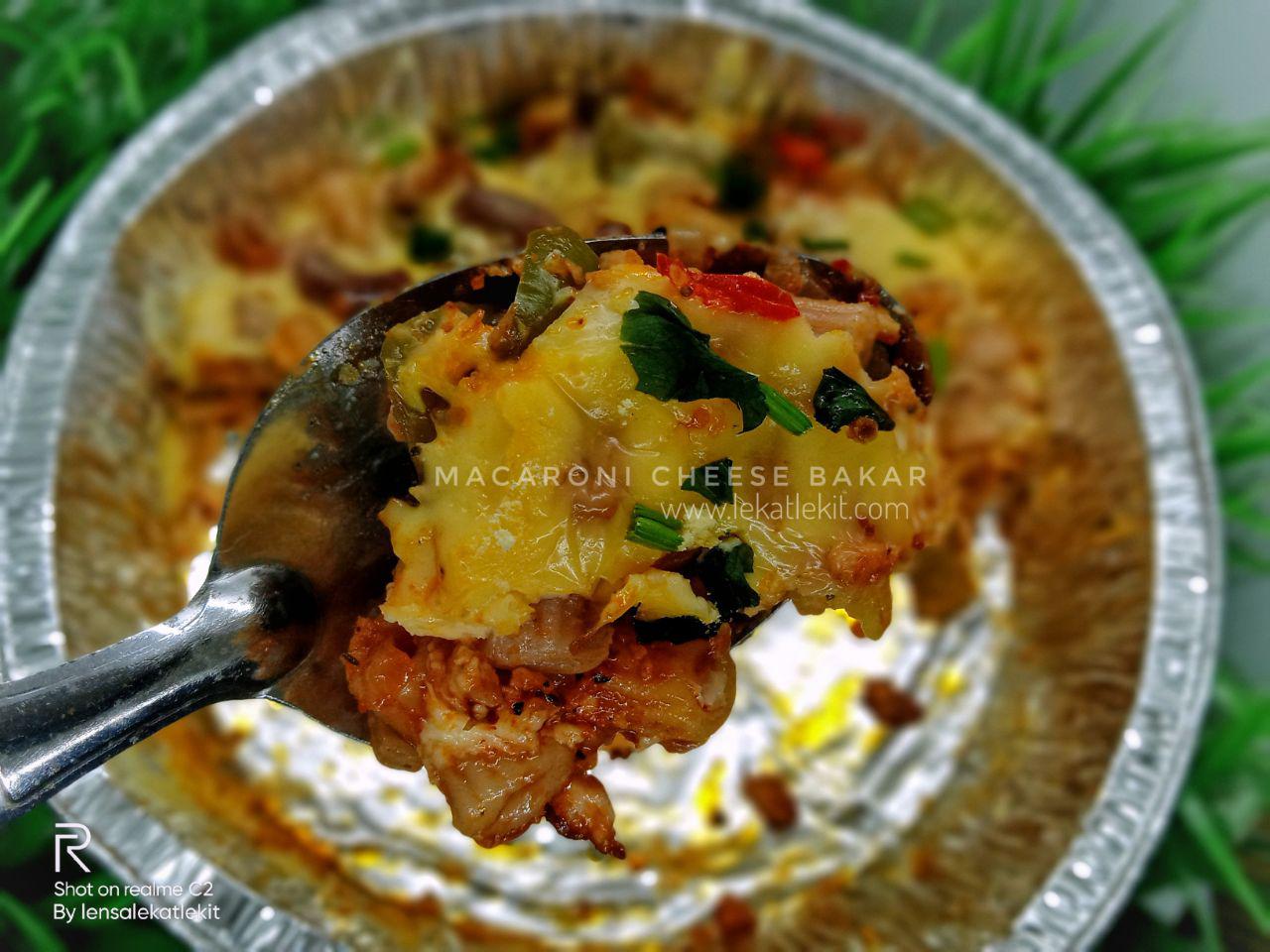 RESEPI MUDAH MACARONI CHEESE BAKAR TANPA OVEN LEKAT LEKIT STORY