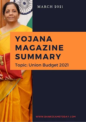 Yojana Magazine Summary: March 2021