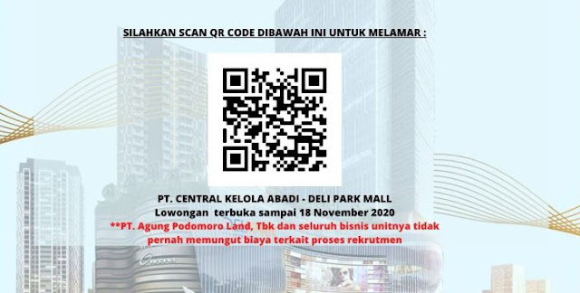 Lowongan Kerja Medan November 2020 D3 Pt Podomoro City Deli Medan Deli Park