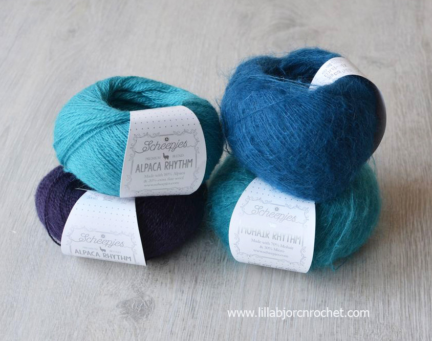In The Rhythm of the Yarn Mohair and Alpaca Line by Scheepjes