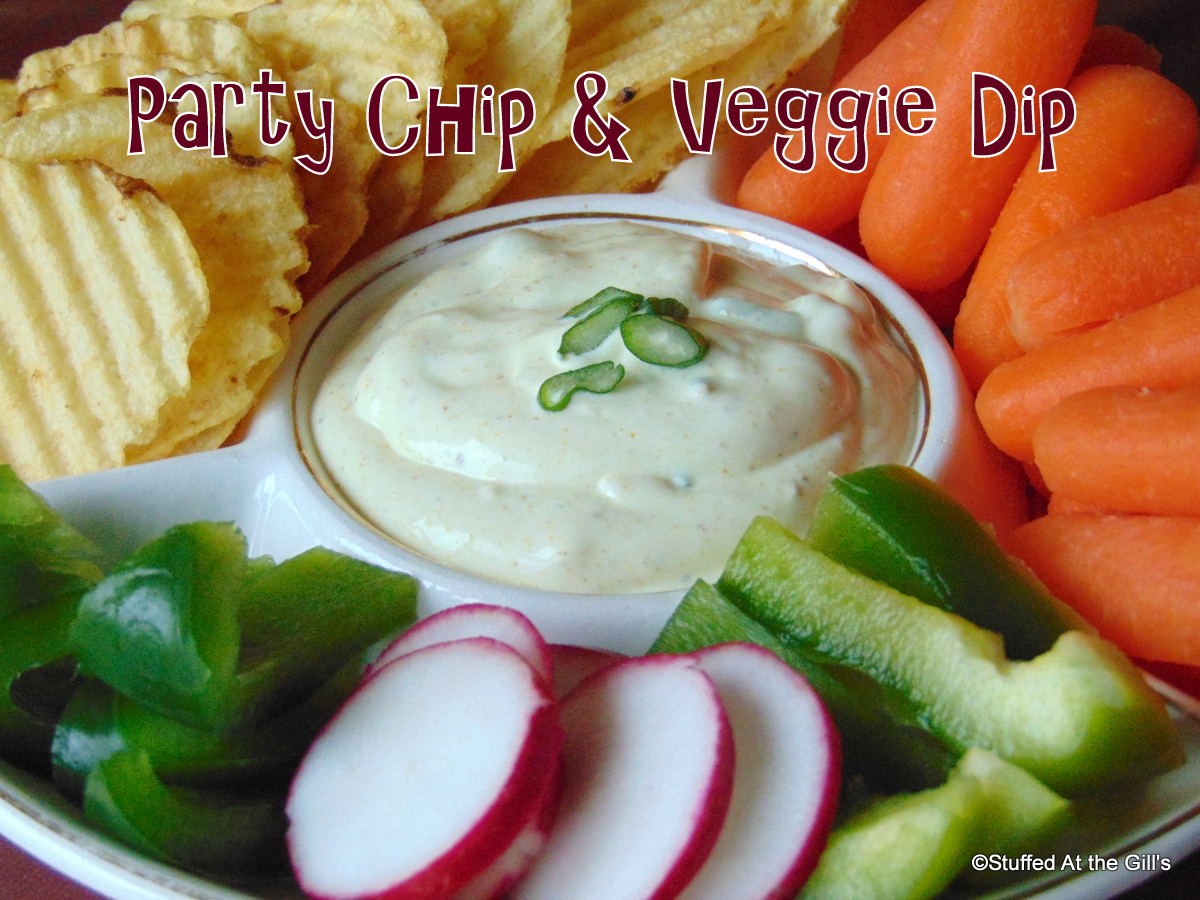 easy vegan chip dip
