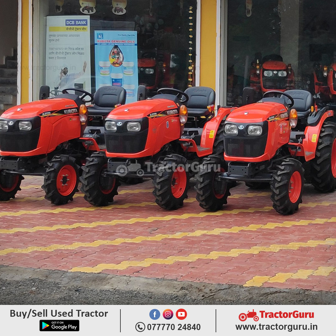 Kubota Tractors in India
