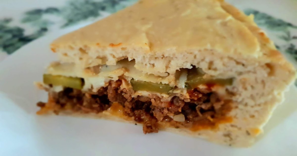 Smacznie, fit i zdrowo. cheesburger xxl z tortownicy