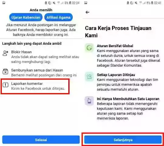 Cara Melaporkan Akun FB Orang Agar diblokir