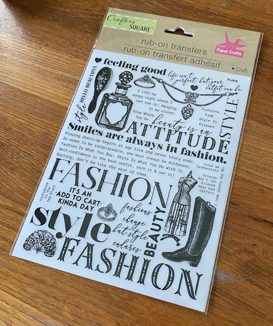 More Paper Mache Box Upcycles With Dollar Tree Rub On Transfers Organized Clutter