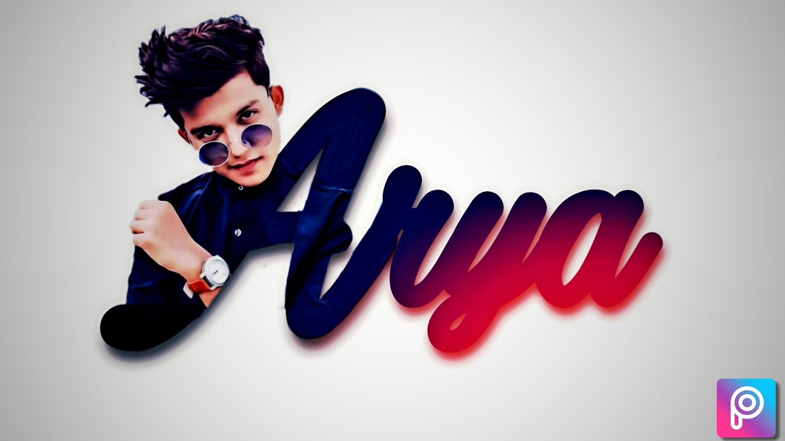 Name creation on PicsArt