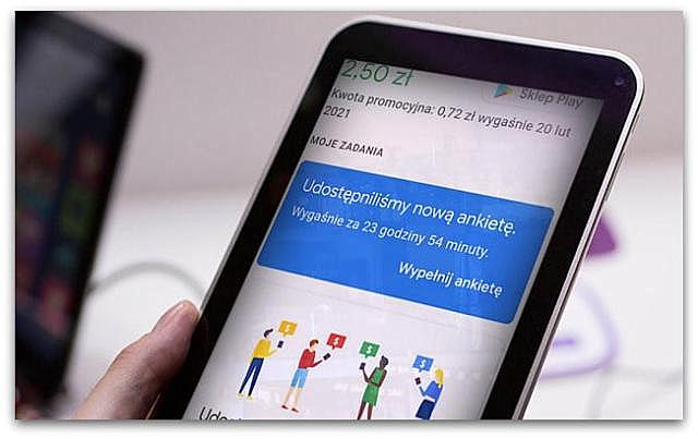 Zarobki w aplikacji „Premie za ankiety Google” (ankiety). Zarobki w aplikacji „Premie za ankiety Google” (ankiety).
