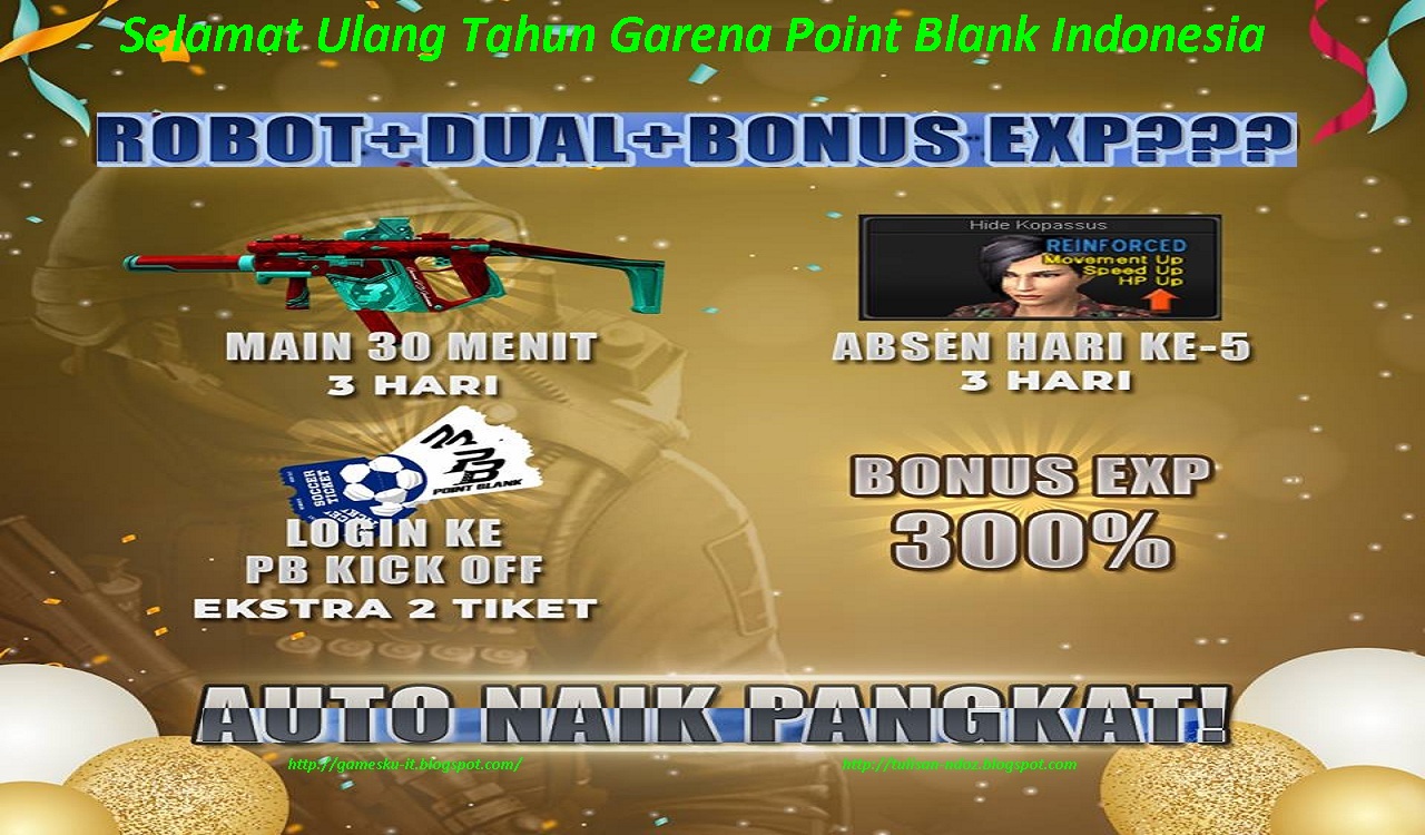 Ulang Tahun Point Blank Garena Indonesia Yang Ke 3 Tips Pb Beyond Limits