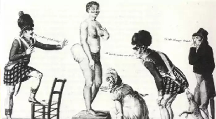 18th Century Black Slave Porn - Painful Story: Sarah Baartman 'African Caged-Slave Girl' Biography : BizGlob