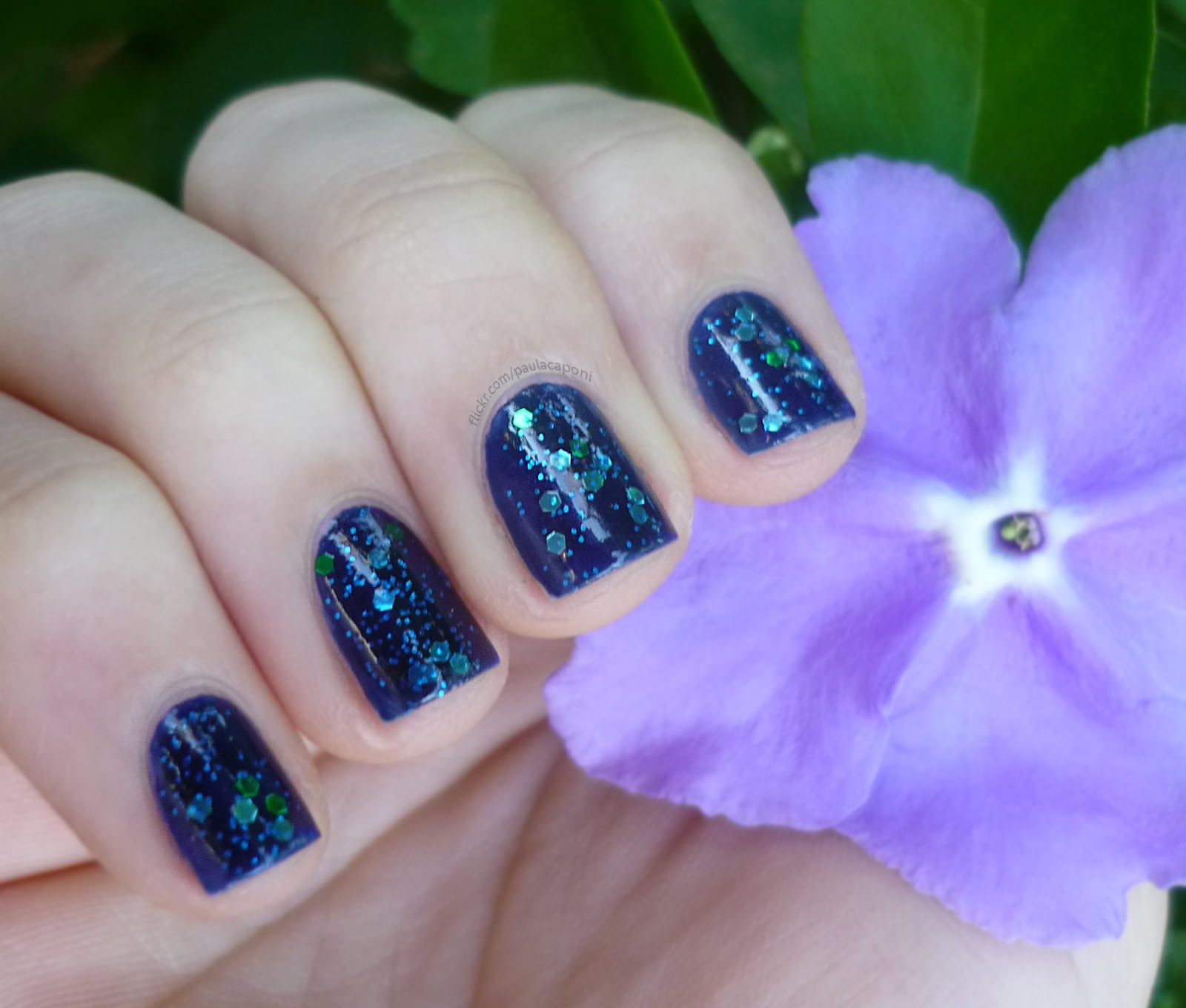*DriEsmaltes*: Overdose de Glitter: Blue Addicted