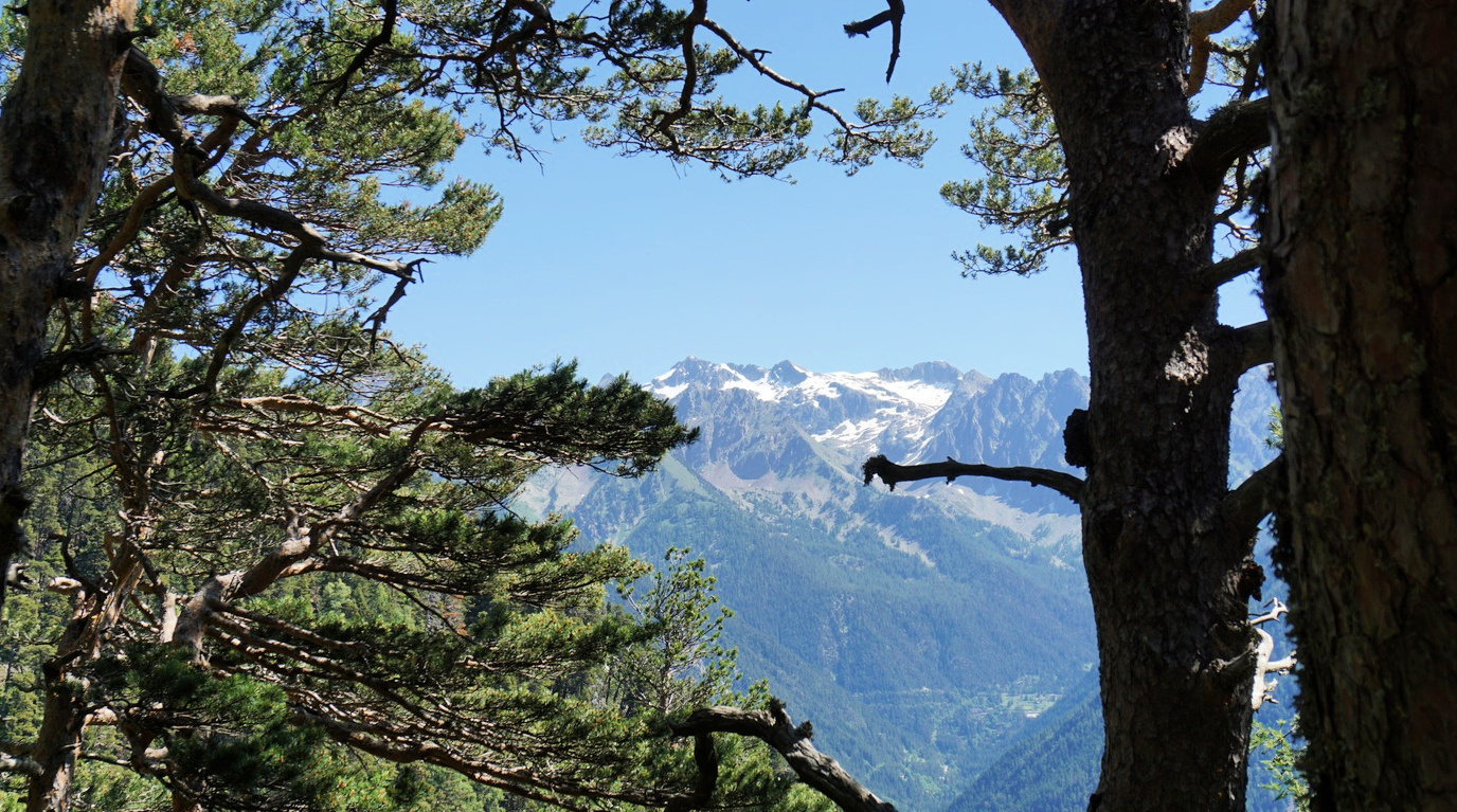 View from trail to Baus de la Frema