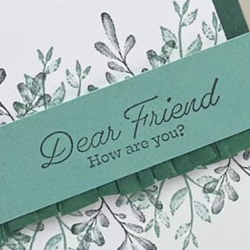 Stampin' Up! Eden's Garden Card with Pleated Cotton Paper + Video Tutorial ~ Www.juliedavison.com #stampinup #edensgarden #evereden #cottonpaper