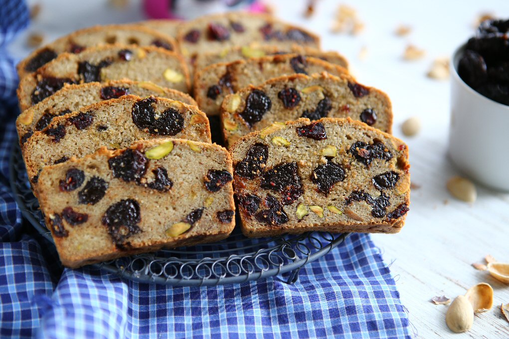 Sugar Free, Grain Free Fruit Cake
