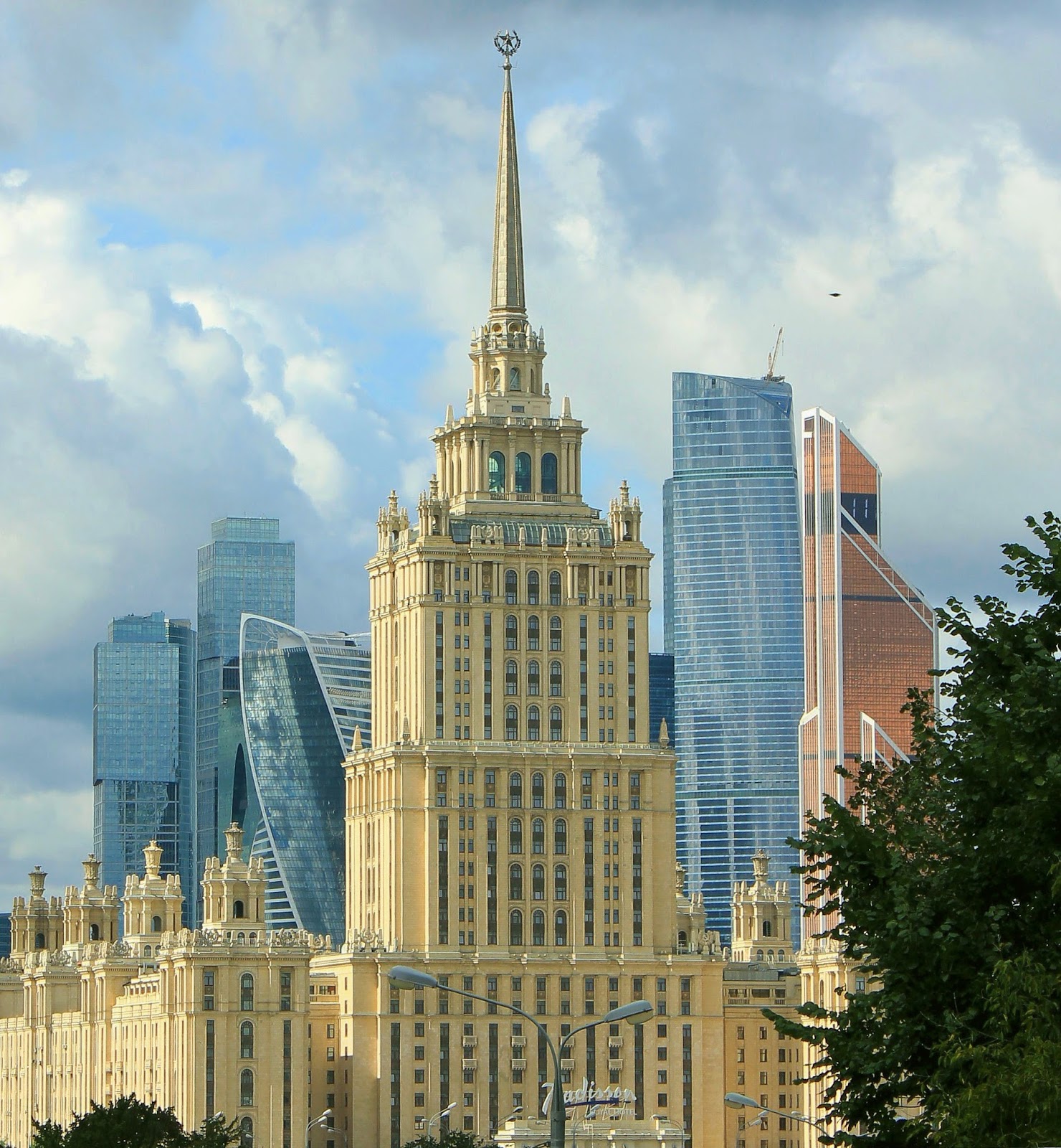 Гостиница украина москва история