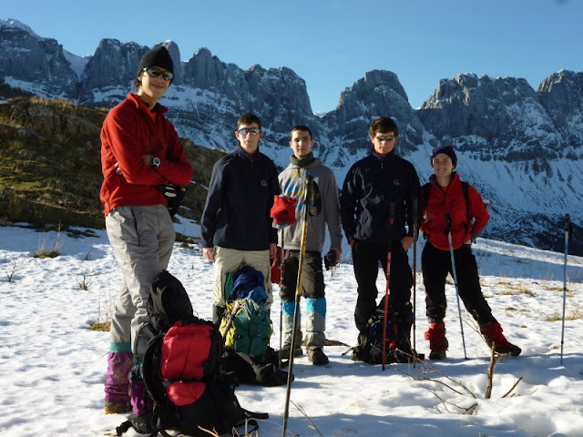 Uztarroz-Belagoa-Zuriza:Juveniles Vasco de Camping