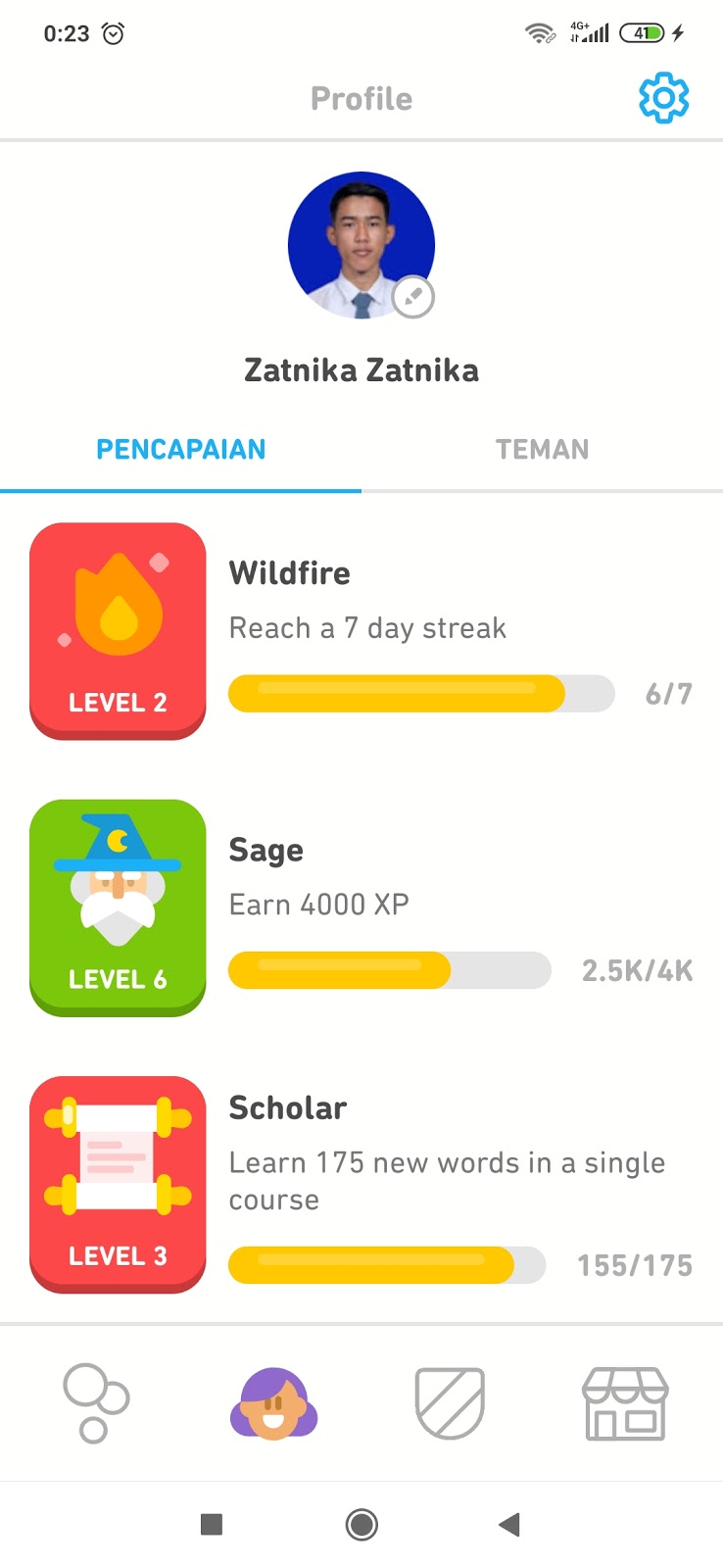 Belajar Bahasa dengan Duolingo - AJATDESUSITE