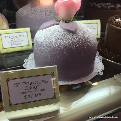 lavender Princess Cake at Gayle’s Bakery in Capitola, California