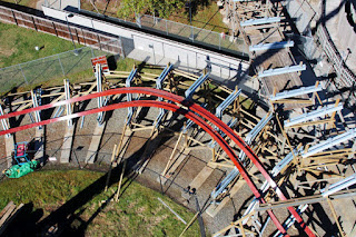 Twisted Timbers at Kings Dominion Update