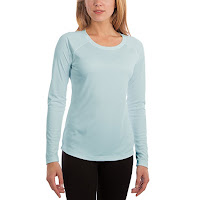 Vapor Apparel Women's UPF 50+ UV/Sun Protection Long Sleeve T-Shirt