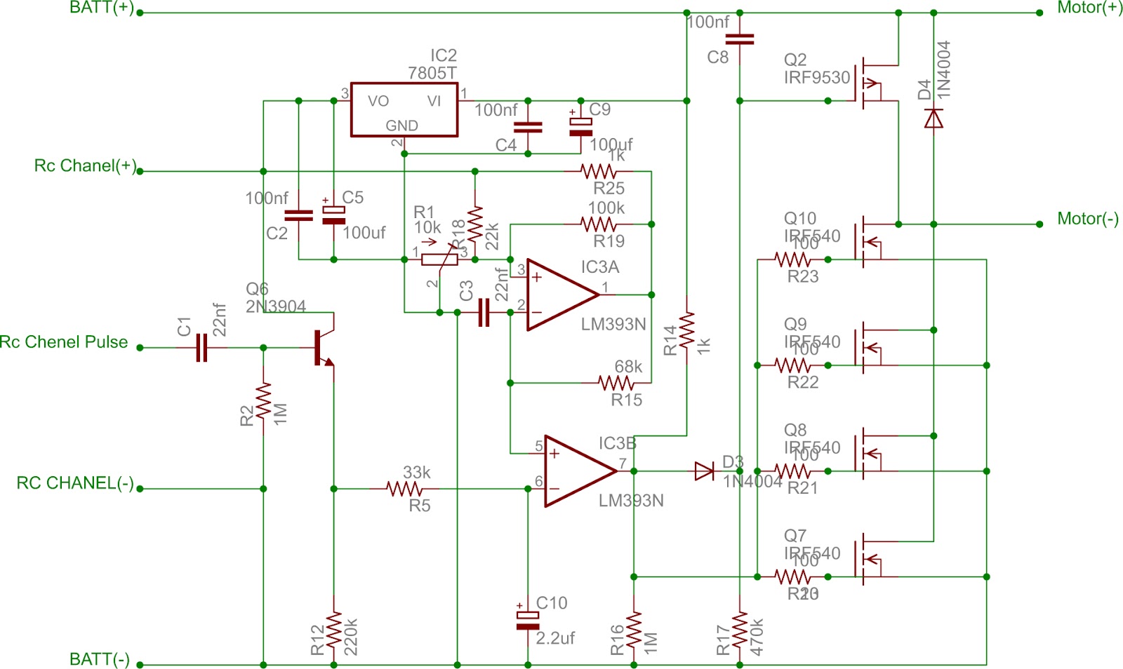 Info Anak Medan Cara buat Electronic Speed Control untuk Aeromodelling