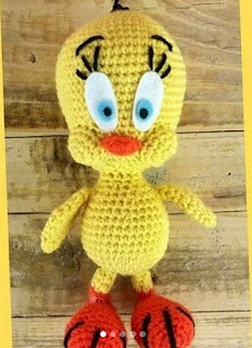 PATRON GRATIS PIOLIN | SILVESTRE Y TWITY AMIGURUMI 46825