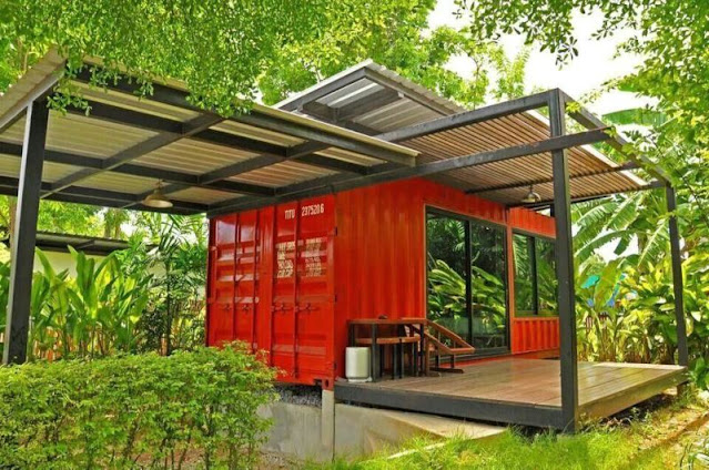 rumah kontainer desain rumah kontainer