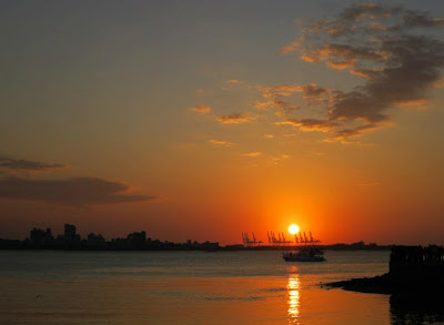 Sunset View at Fisherman Wharf, Tamsui