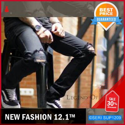 SUP1209P16 Plain Black Pekat Long Pants Jeans BMGShop