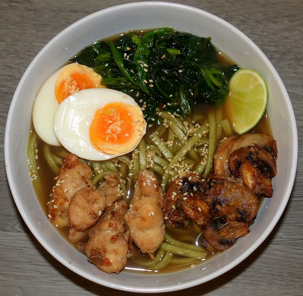 LemongrassGinger Chicken Udon Soup