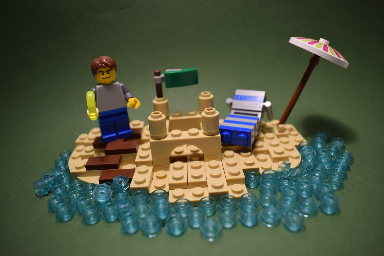 A day at the beach (MOC and Lego ideas contest submission)