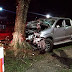 Motorista morre após bater caminhonete em árvore em Curitiba