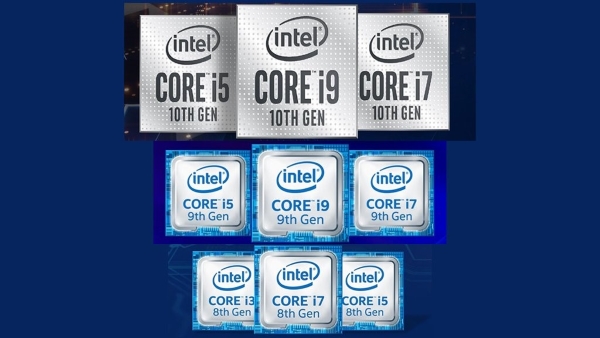 Tabel Perbandingan Intel Core Generasi 8 - 10 Core i3 i5 i7 & i9