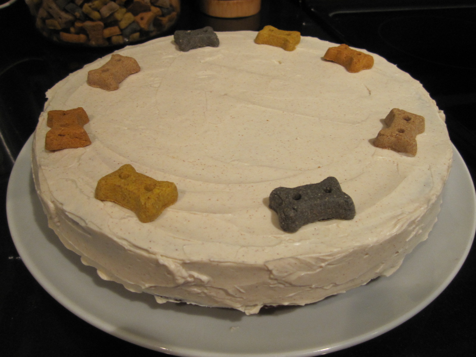 Sophie in the Kitchen Banana Dog Cake