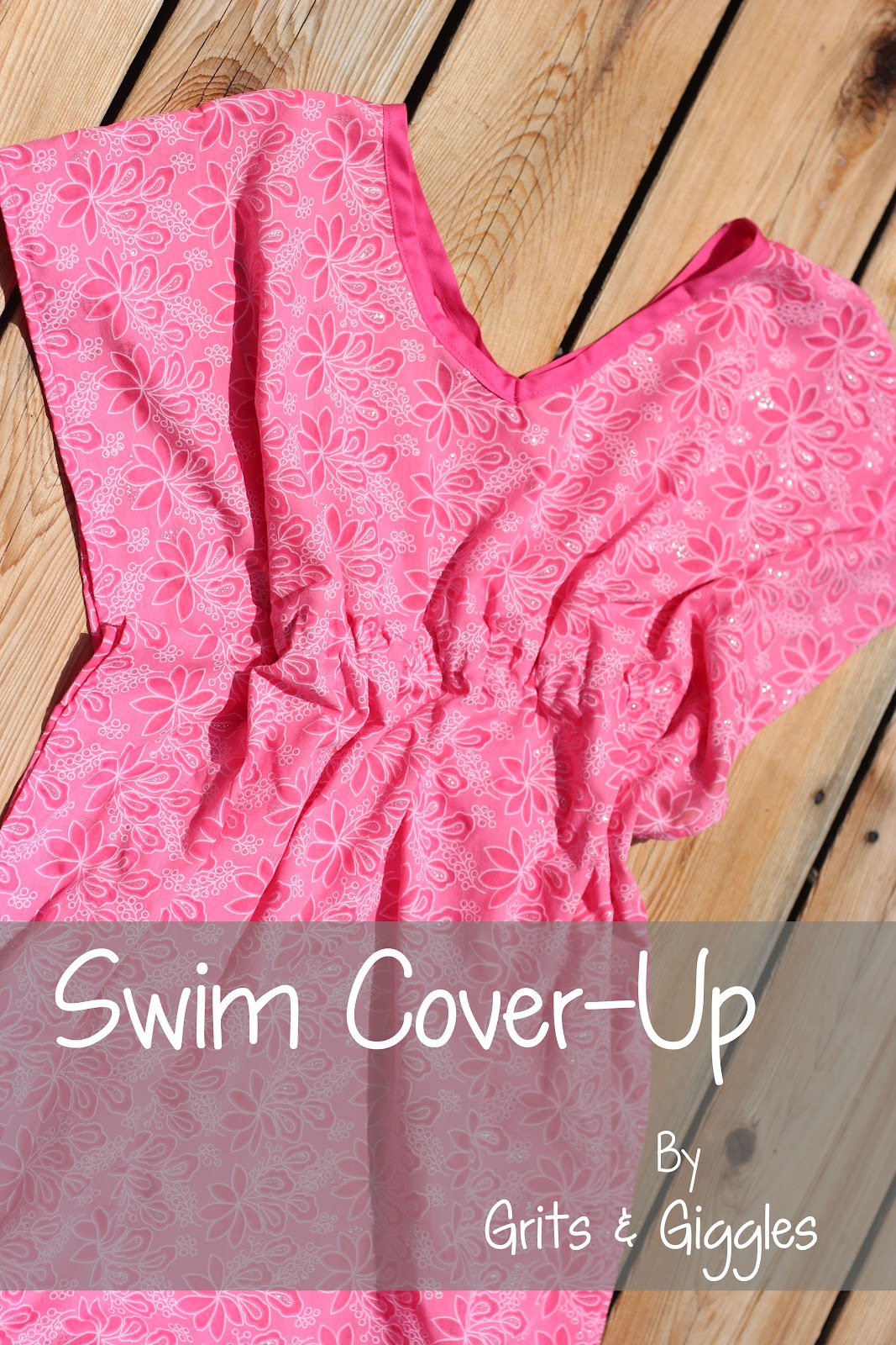 Grits & Giggles Mommy's Swim CoverUp {Tutorial}