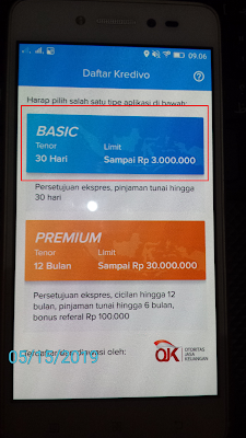cara daftar akun basic pada aplikasi kredivo android cara daftar akun basic pada aplikasi kredivo android