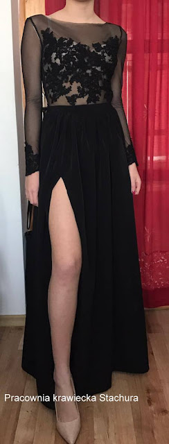sukienka czarna 