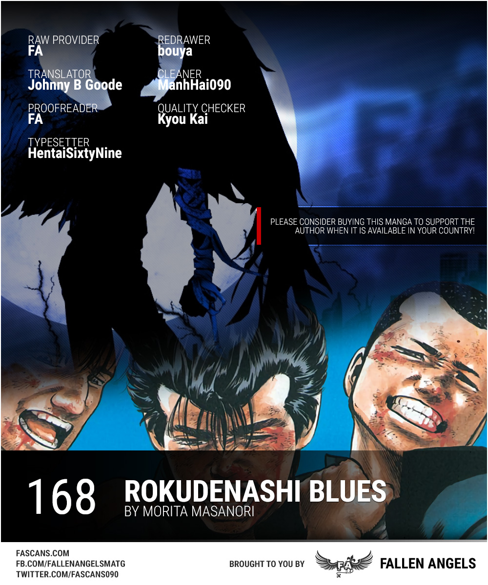 Rokudenashi Blues: Chapter 168 - Page 1