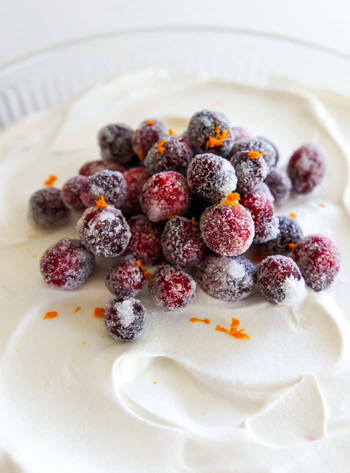 Cranberry Orange Trifle