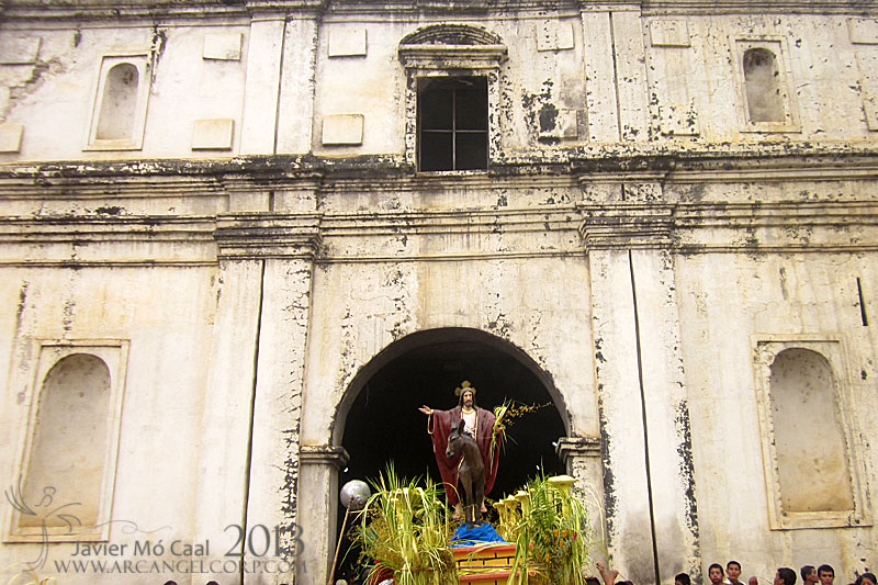 ArcángelCorp Procesión Jesús de las Palmas en Santa María Cahabón