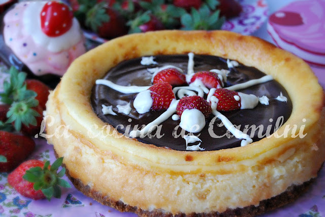 Tarta de queso en el horno (La cocina de Camilni) Tarta de queso en el horno (La cocina de Camilni)