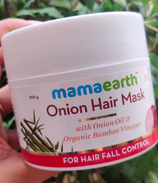 Blushing Shimmers Mamaearth Onion Hair Shampoo,Oil and Mask Review