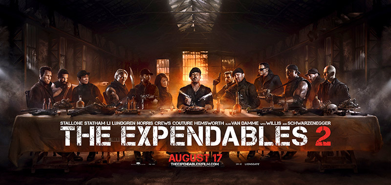 The Expendables 2 Movie Poster