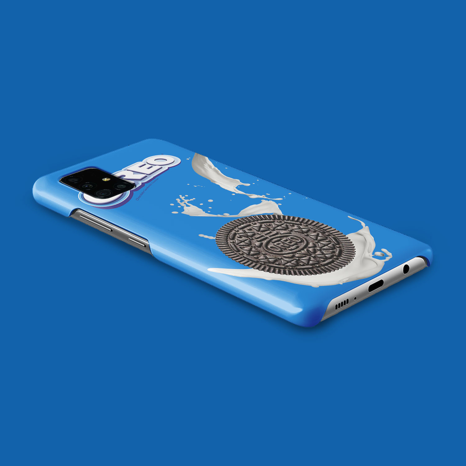 Mockup Custom Case 3D SAMSUNG A51 Gratis MockupGratis.in