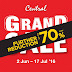 Promo Central Department Store GRAND SALE up to 70% off