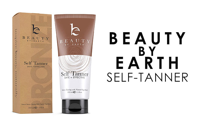 Beauty by Earth Self Tanner | Best Sunless Self-Tanner to Protect your Skin from Sun | NeoStopZone